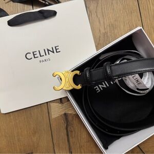 CELINE MEDIUM TRIOMPHE BELT
